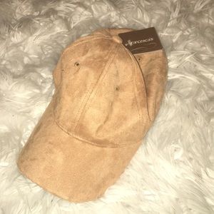 Suede Baseball Cap